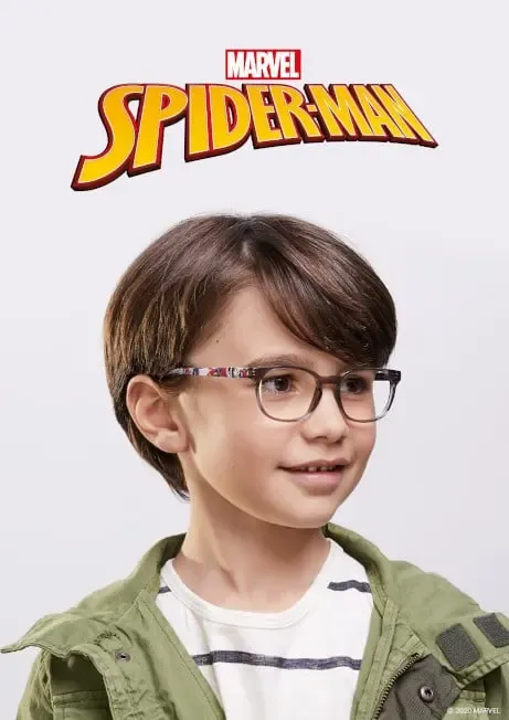 Lunettes pour enfant Spiderman — Lynx Optique, Abidjan